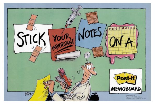 3M Memoboard Doc., Post It Memoboard 