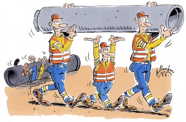 Teamwork (gibts als Karte im Shop)