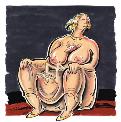 Bemuttert (gibts als Karte im Shop), Auch als Karte erhältlich unter "Cards"