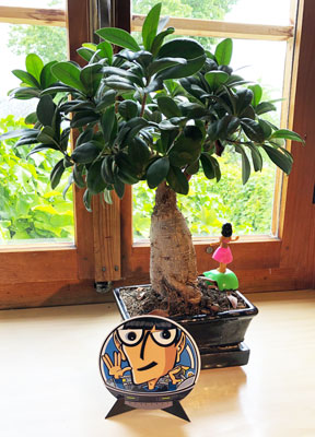 Moodie mit Tischständer