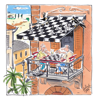 Ein Nachmittag in der Toscana (gibts als Karte im Shop), Ist auch als Karte erhältlich